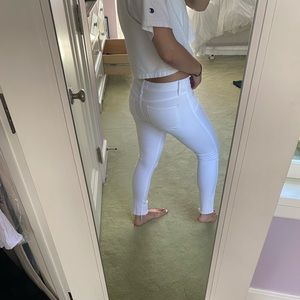 White jeans